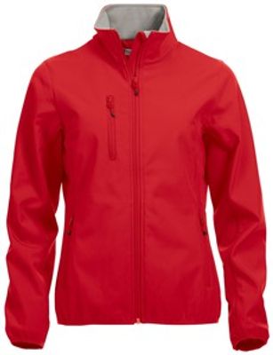 Clique 020915 Basic Softshell Jacket Ladies - Rood - S