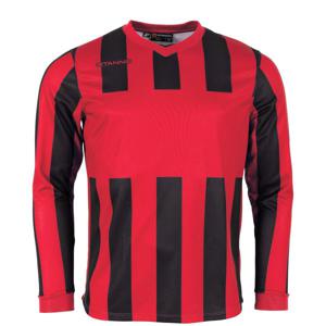 Stanno 411005K Aspire Long Sleeve Shirt Kids - Red-Black - 140
