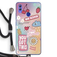 Positivity: Honor Note 10 Transparant Hoesje met koord