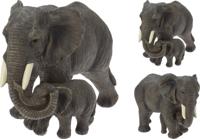 Olifant met baby 28 cm 2ass Nampook - Nampook