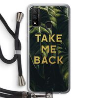 Take me back: Huawei P Smart (2020) Transparant Hoesje met koord