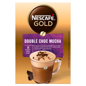 Nescafe Gold Double Chocolate Mocha oploskoffie  6 x 8 zakjes bij Jumbo