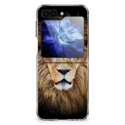 Samsung Galaxy Z Flip 6 | TPU Hoesje | Leeuw