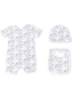 Herno Kids trousseau de naissance à imprimé monogrammé - Blanc