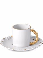 L'Objet tasse et soucoupe Mojave - Blanc - thumbnail