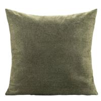 2e Halve Prijs Leen Bakker - Woonkussen Clint - Olijf - 60x60 Cm - Polyester - Groen