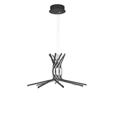Lyora Design hanglampNarvi M zwart Ø 80cm - 9100281