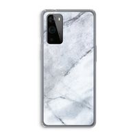 Witte marmer: OnePlus 9 Pro Transparant Hoesje