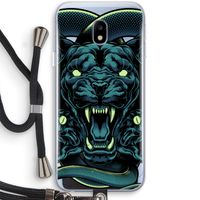 Cougar and Vipers: Samsung Galaxy J3 (2017) Transparant Hoesje met koord