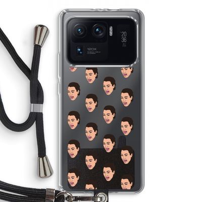 Ugly Cry Call: Xiaomi Mi 11 Ultra Transparant Hoesje met koord