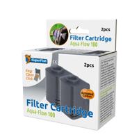 Superfish Aquaflow 100/150 Cartridge 2-Pack - Gemakkelijk Kliksysteem voor Start 50 & Home 30/45 Aquariums