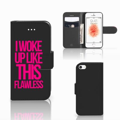 Apple iPhone 5 | 5s | SE Hoesje met naam Woke Up - Origineel Cadeau Zelf Maken Apple iPhone 5 | 5s | SE Hoesje met naam Woke Up - Origineel Cadeau Zelf Maken