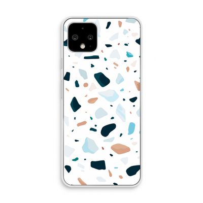 Terrazzo N°13: Pixel 4 Transparant Hoesje