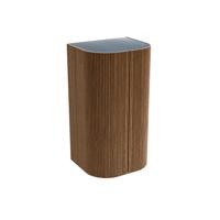Kolomkast Mondiaz Kurve | 80x45 cm | Greeploos | Push to open | Walnut