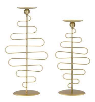 ALID KANDELAAR SET 2 STUKS CM 20X16X43