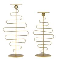 ALID KANDELAAR SET 2 STUKS CM 20X16X43