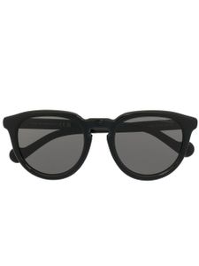 Moncler Eyewear lunettes de soleil à monture ronde - Noir