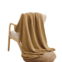 Mousseline deken | Zand | 150x200 cm