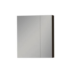 Spiegelkast Tiger S-line 60 cm Met 2 Deuren Mat Zwart