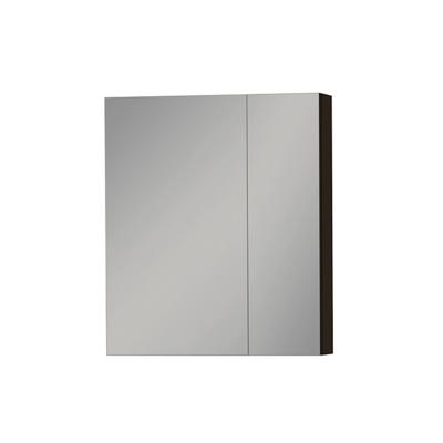 Spiegelkast Tiger S-line 60 cm Met 2 Deuren Mat Zwart