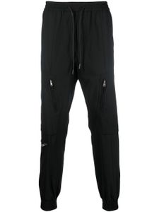 Juun.J pantalon de jogging à lien de resserrage - Noir