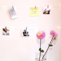 Fotokoord met lampjes