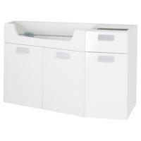 Fabulous onderkast hoekmodel links | wit | 99 x 60 x 47.5 cm