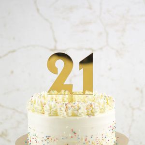 21 Taarttopper - Goud