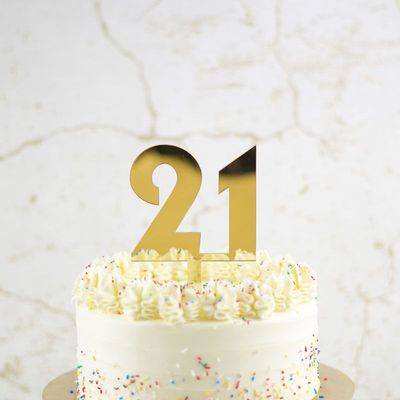 21 Taarttopper - Goud