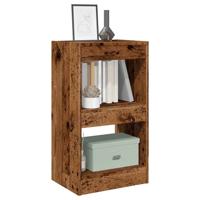 Boekenkast / kamerscherm 40x30x72 cm oud houtkleurig