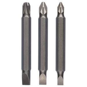 Bosch Accessoires 3-delige dubbelbitset (HEX, PZ) | 60 mm | 3-delig - 2609255958