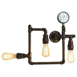 ECO-Light I-AMARCORD-PL3 Wandlamp E27 Roest-bruin