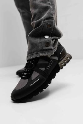 Cruyff Montserrat Fearia Hex-Tech Sneakers Heren Zwart - Maat 43 - Kleur: Zwart | Soccerfanshop