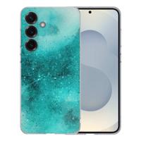 TPU Hoesje Samsung Galaxy S25 - Painting Blue Backcover