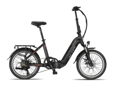 Altec Legend Vouwfiets 20 Inch 34 cm Unisex 7V Schijfrem Matzwart