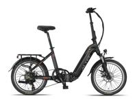 Altec Legend Vouwfiets 20 Inch 34 cm Unisex 7V Schijfrem Matzwart