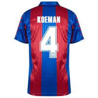 Meyba - Barcelona Retro Voetbalshirt 1989-1992 + Koeman 4