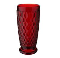 VILLEROY & BOCH - Boston coloured - Longdrink-/bierbeker Red 16cm 0,40l