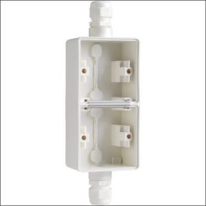 Niko Hydro onderbak 2-voudig met 2x één wartel wit 10320843