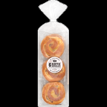Jumbo Koffiebroodjes met Rozijnen & Bakkersroom 6 Stuks
