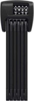Abus vouwslot bordo 6000c/90 zwart led sh - fietsslot