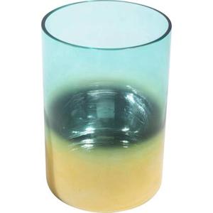 Kare Vaas Glow Turquoise 20cm