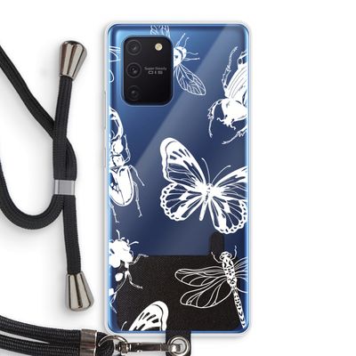 Tiny Bugs: Samsung Galaxy Note 10 Lite Transparant Hoesje met koord