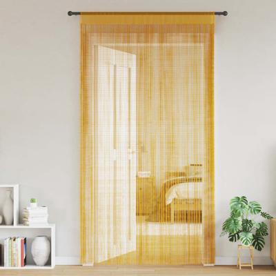 Koordgordijnen 2 st 100x250 cm goudkleurig