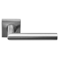 Formani LB2-19BSQR53 BASICS deurkruk op rozet mat roestvast staal