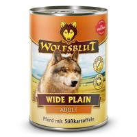 WOLFSBLUT Wide Plain Horse meat with sweet potatoes - natvoer voor honden - 395g