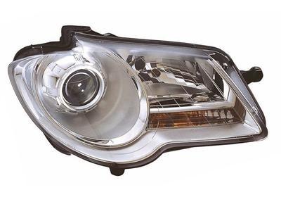 Koplamp rechts 2 X H7 Chrome inclusief stelmotor 5857962