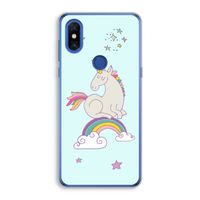 Regenboog eenhoorn: Xiaomi Mi Mix 3 Transparant Hoesje