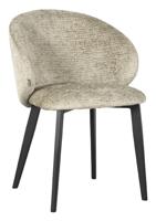 LABEL51 Eetkamerstoel 'Logan' Elegance stof, kleur Beige