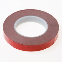Tape foam dubb.z.grijs 19mmx10m Tape foam dubb.z.grijs 19mmx10m